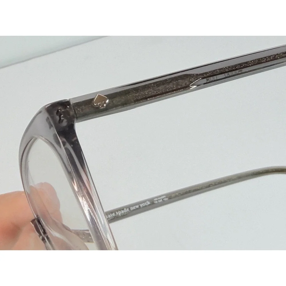 Kate Spade Eyeglasses Frames Only ZAHRA Pink Grey Case 53-15 140